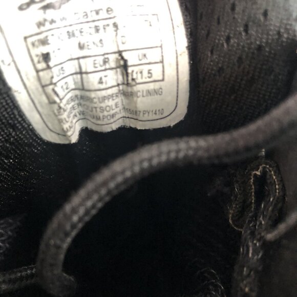 Danner Men Size 12 Black Leather‎ Gore Tex Biker Combat Work Boots 8” Side Zip - Picture 10 of 11